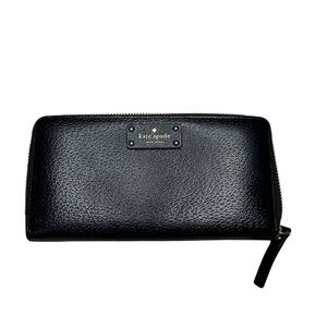 Kate Spade  New York Neda Wellesley Black Zip-around Wallet